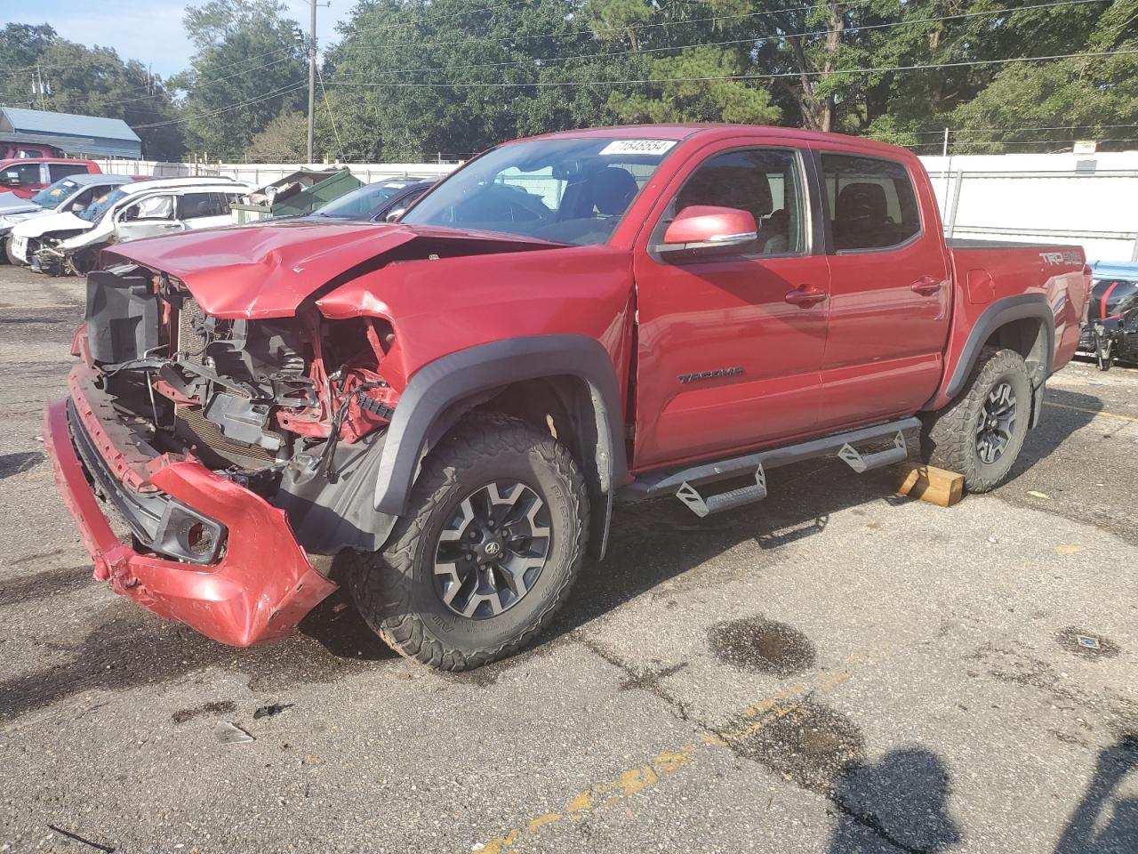 2019 Toyota Tacoma Double Cab VIN: 3TMCZ5AN7KM262382 Lot: 71548554