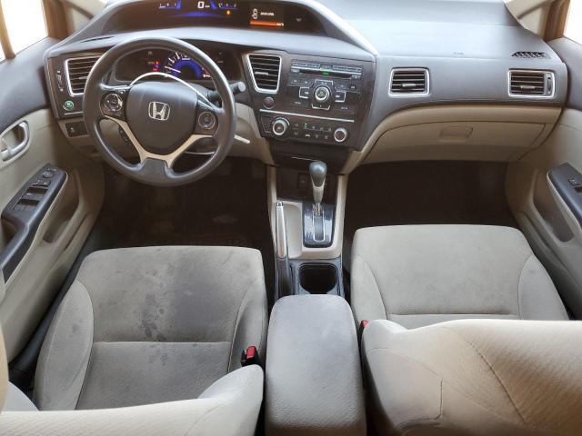 Sedans HONDA CIVIC 2013 Burgundy