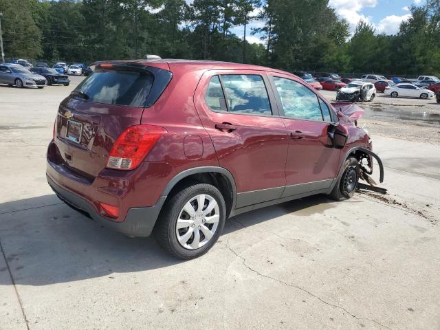 Parquets CHEVROLET TRAX 2017 Burgundy