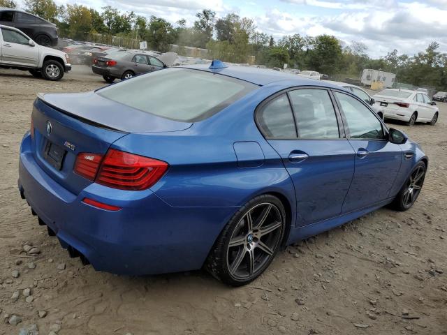 Sedans BMW M5 2014 Granatowy