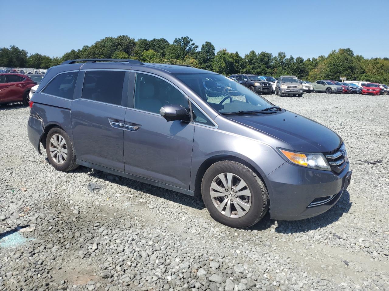 5FNRL5H63EB078480 2014 Honda Odyssey Exl