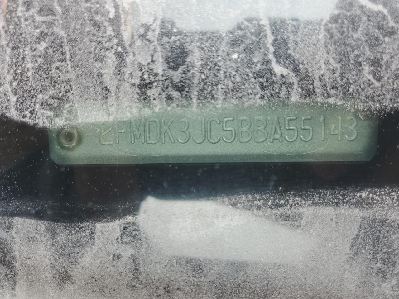 2011 Ford Edge Sel VIN: 2FMDK3JC5BBA55143 Lot: 71015644