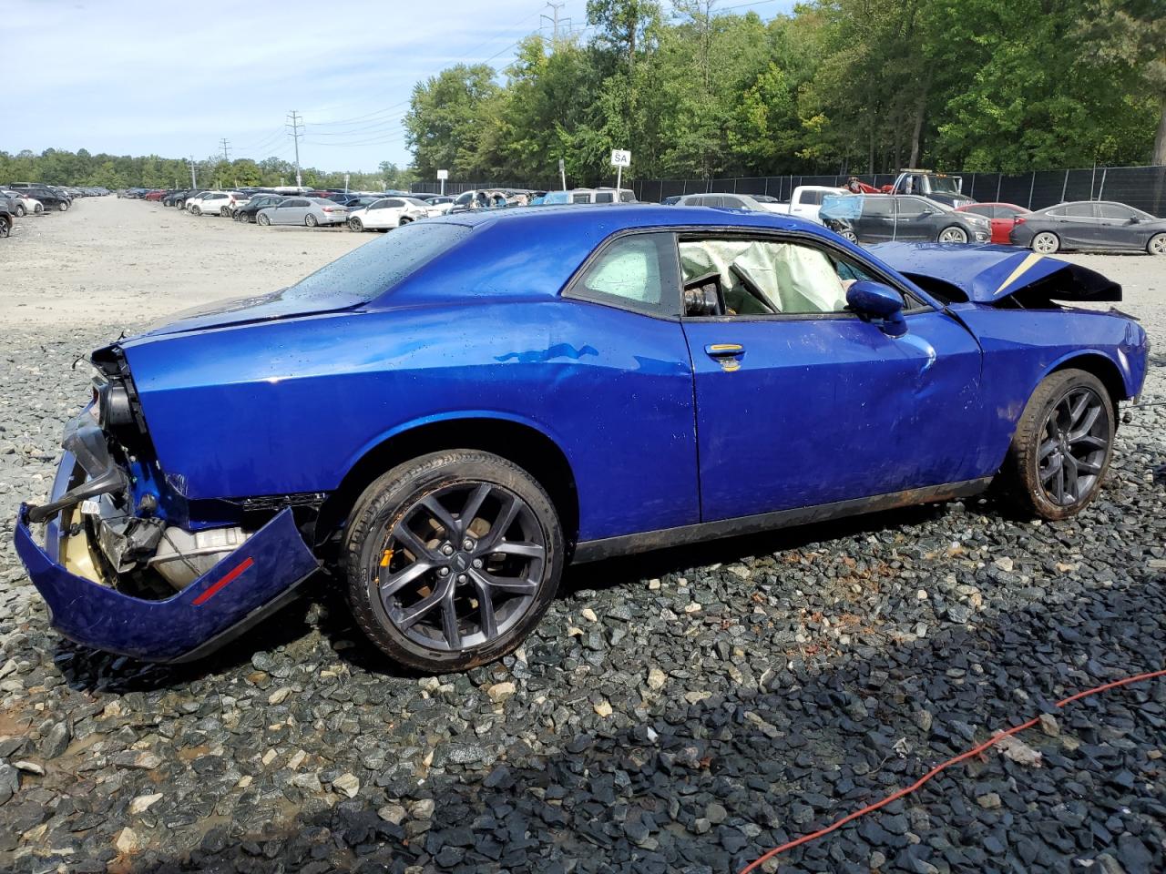 2021 Dodge Challenger Sxt VIN: 2C3CDZAG4MH587116 Lot: 69972504