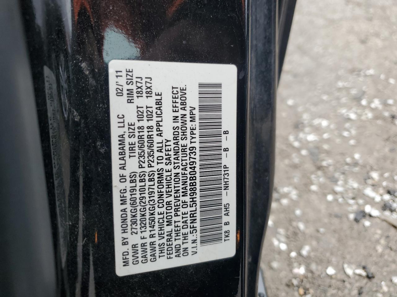2011 Honda Odyssey - Image 15