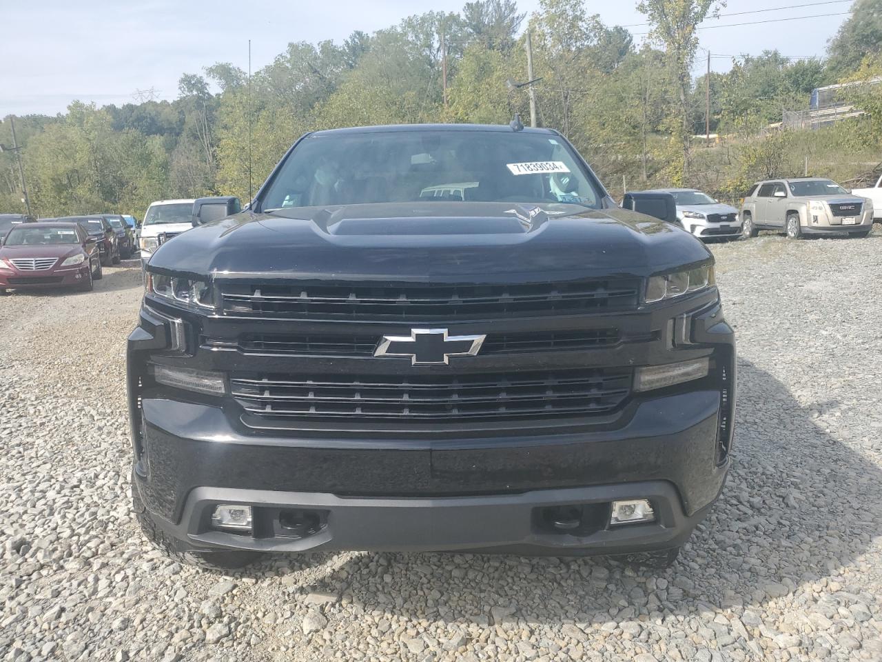 2021 Chevrolet Silverado K1500 Rst VIN: 1GCUYEEDXMZ317255 Lot: 71839034