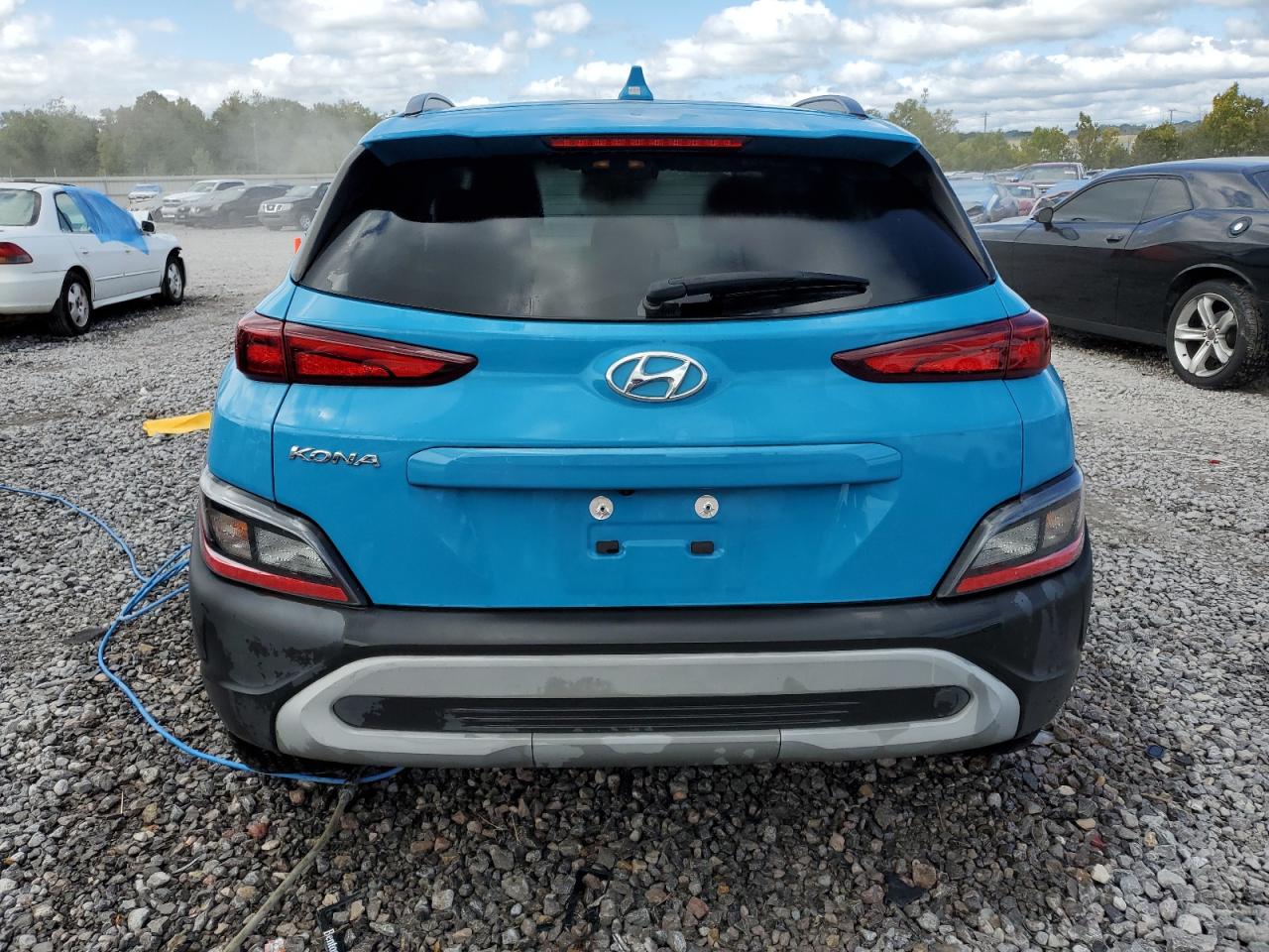 2022 Hyundai Kona Sel VIN: KM8K62AB8NU803606 Lot: 72963704