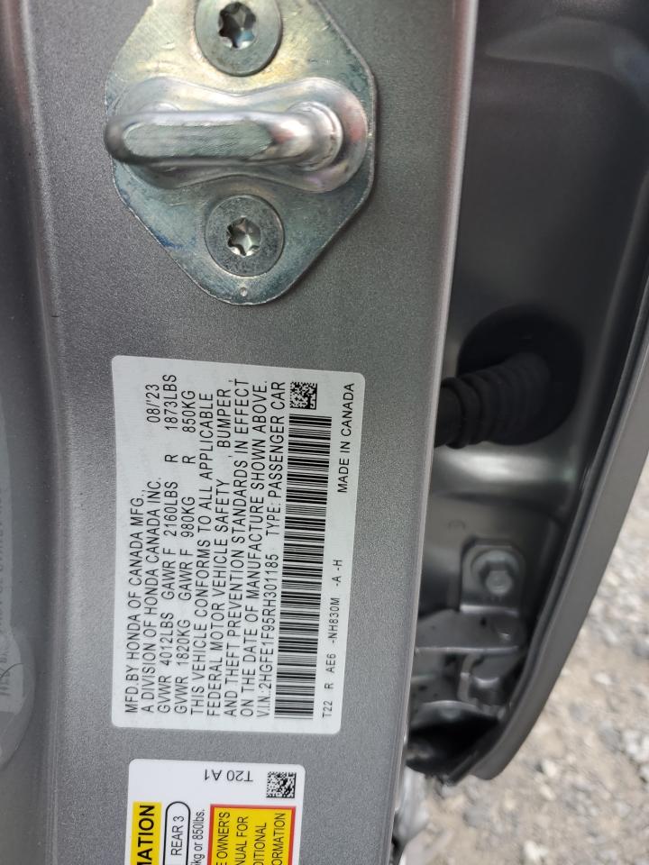 2HGFE1F95RH301185 2024 HONDA CIVIC - Image 15