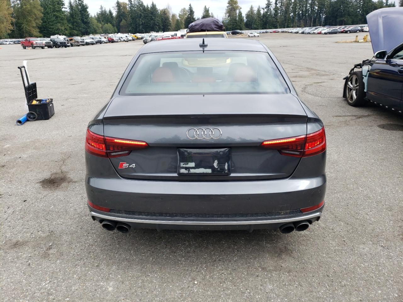 2018 Audi S4 Premium Plus VIN: WAUB4AF4XJA002022 Lot: 71546294