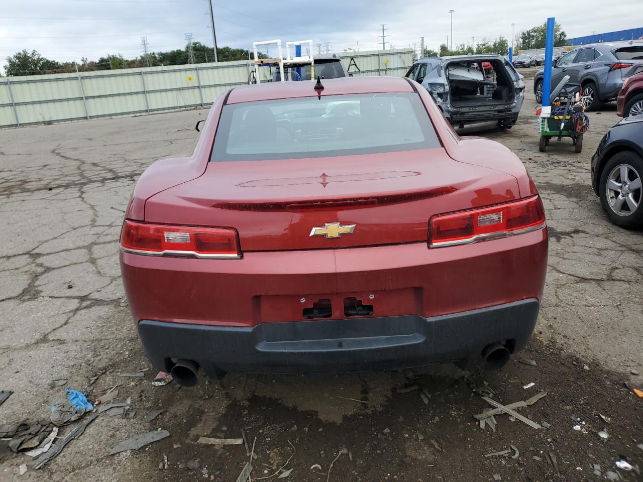 2G1FD1E37F9274987 2015 Chevrolet Camaro Lt