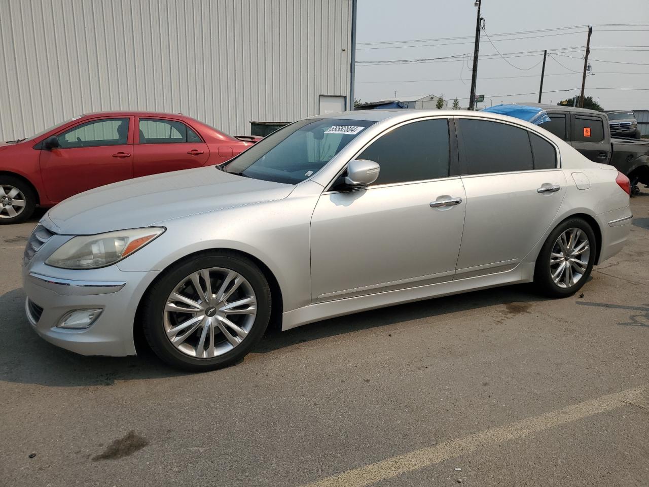 2012 Hyundai Genesis 3.8L VIN: KMHGC4DD7CU181696 Lot: 69582884