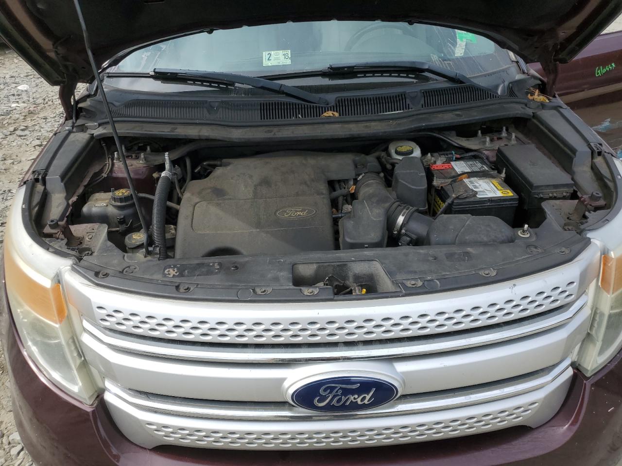 2011 Ford Explorer Xlt VIN: 1FMHK7D87BGA22413 Lot: 71180384