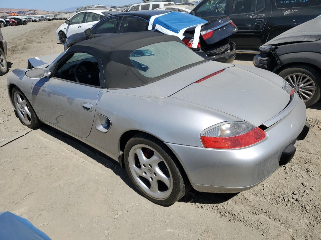 2000 Porsche Boxster S silver null gas WP0CB2982YU660735 photo #3