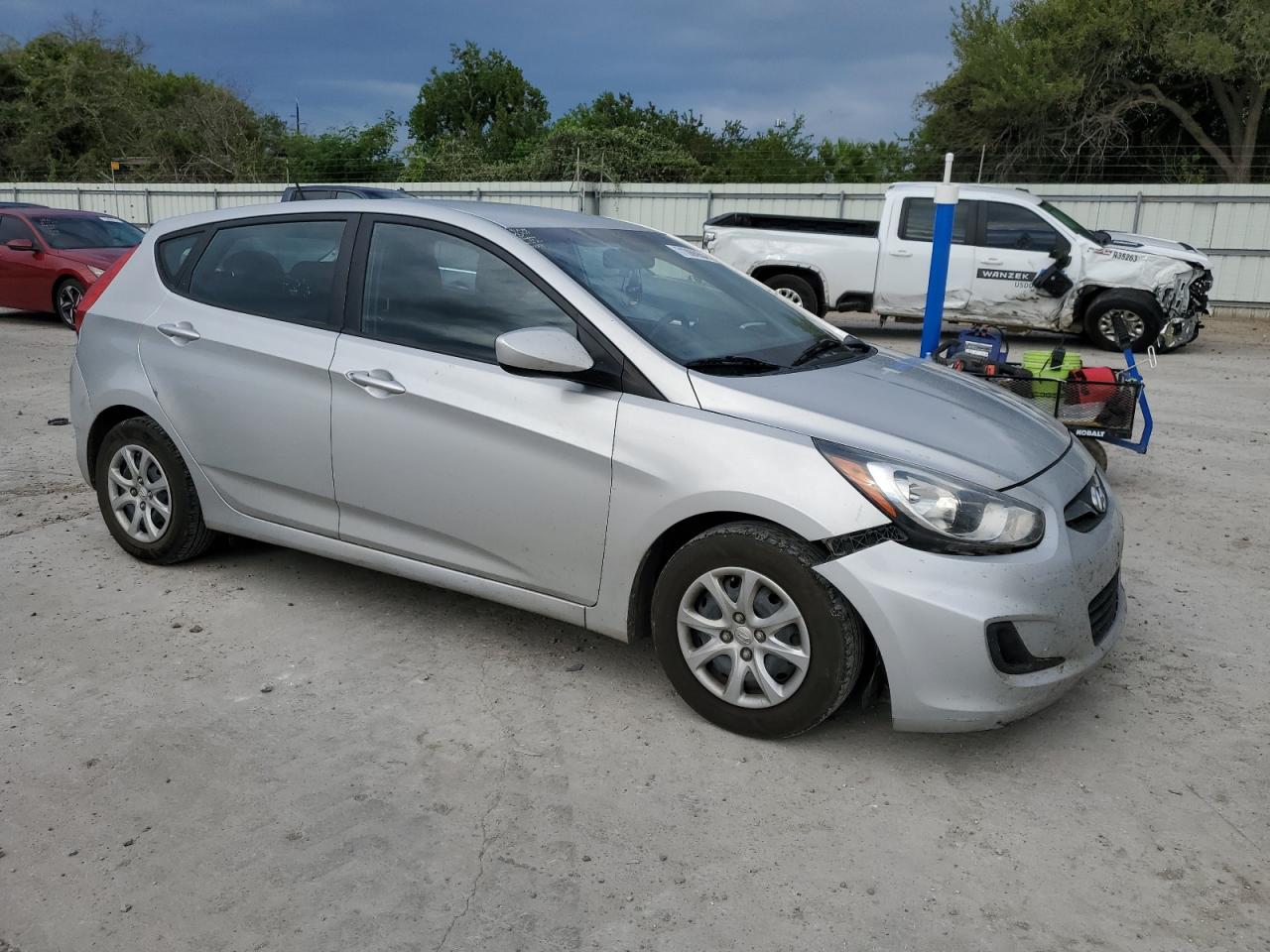 KMHCT5AE5EU173987 2014 Hyundai Accent Gls