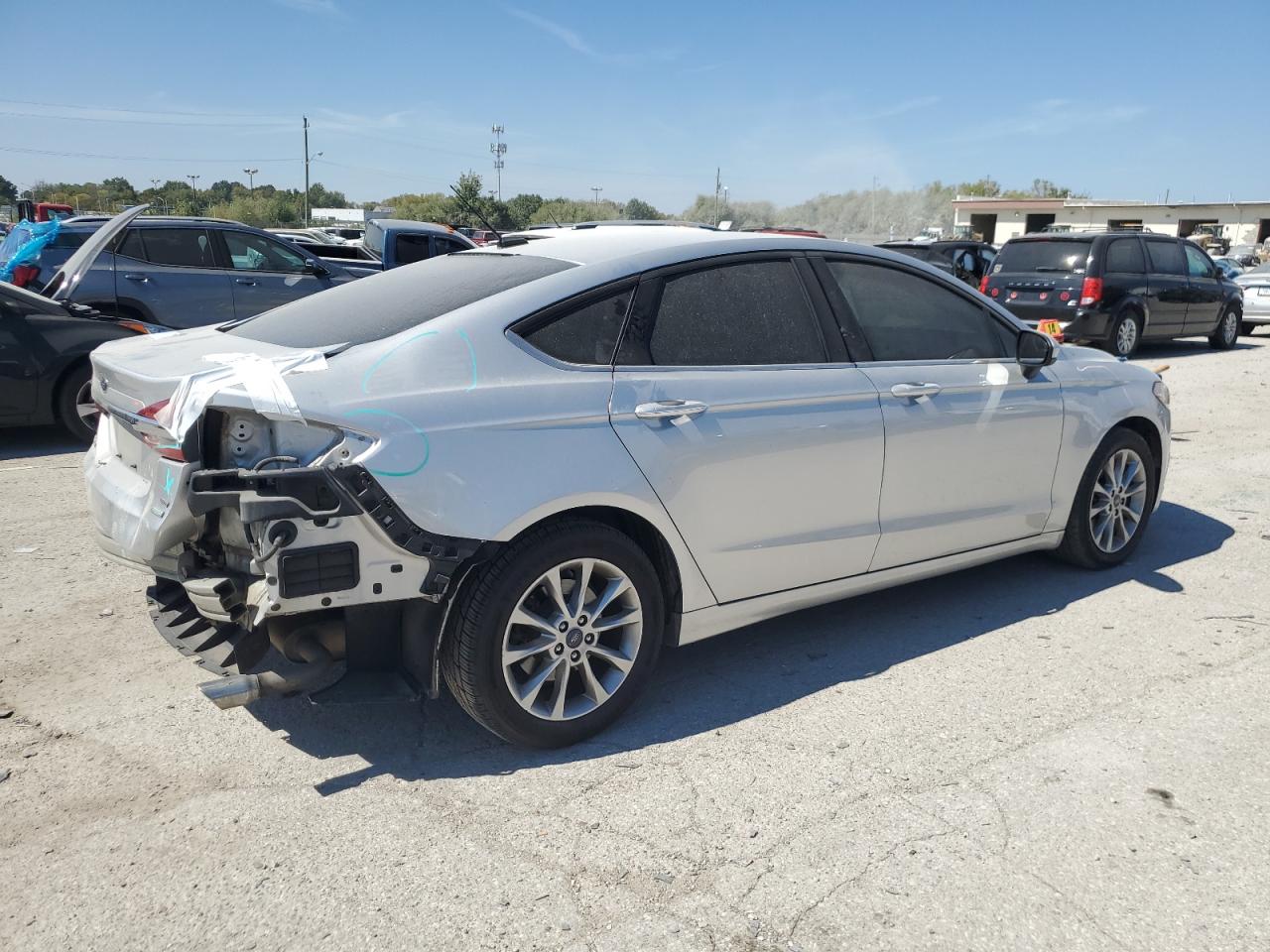 2017 Ford Fusion Se VIN: 3FA6P0HD2HR279269 Lot: 71687254