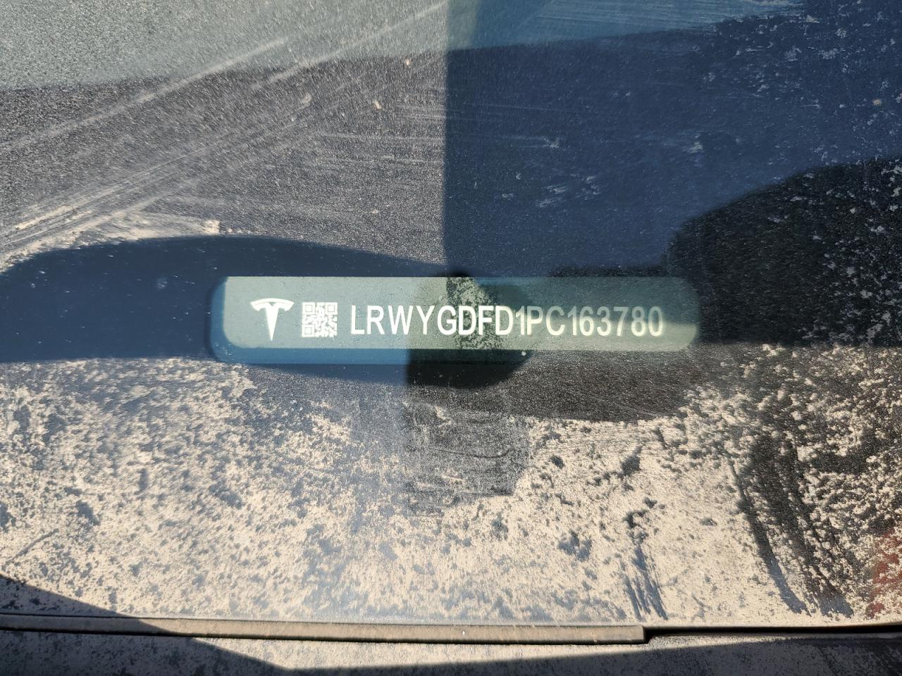 LRWYGDFD1PC163780 2023 Tesla Model Y