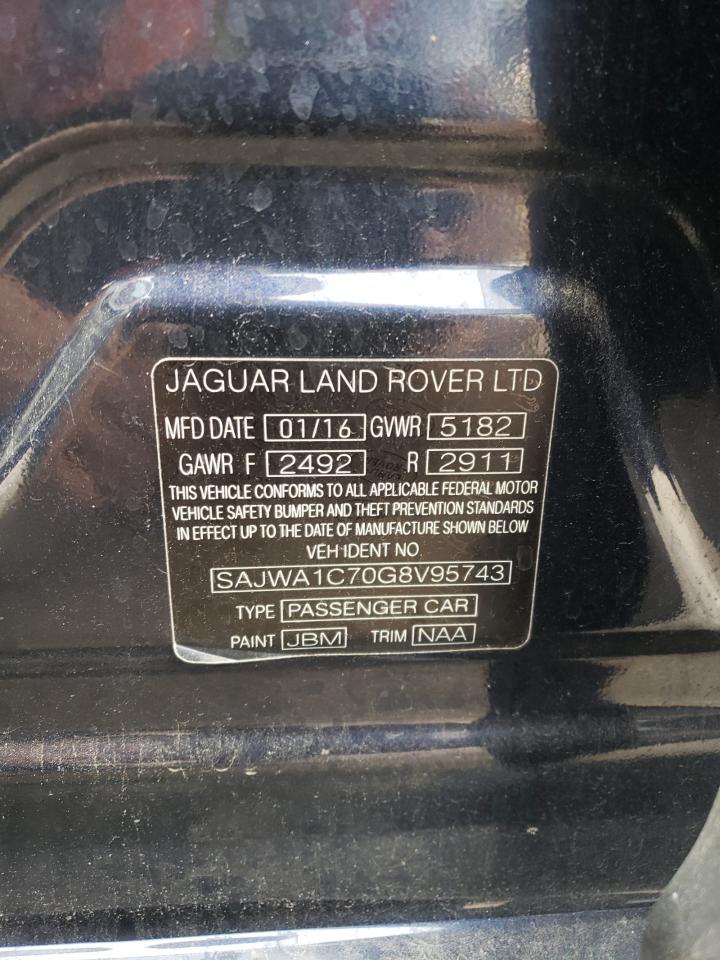 SAJWA1C70G8V95743 2016 Jaguar Xj