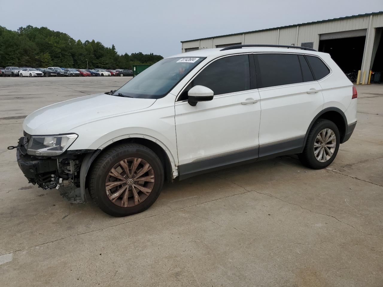 2018 Volkswagen Tiguan Se VIN: 3VV2B7AX2JM100575 Lot: 70742604