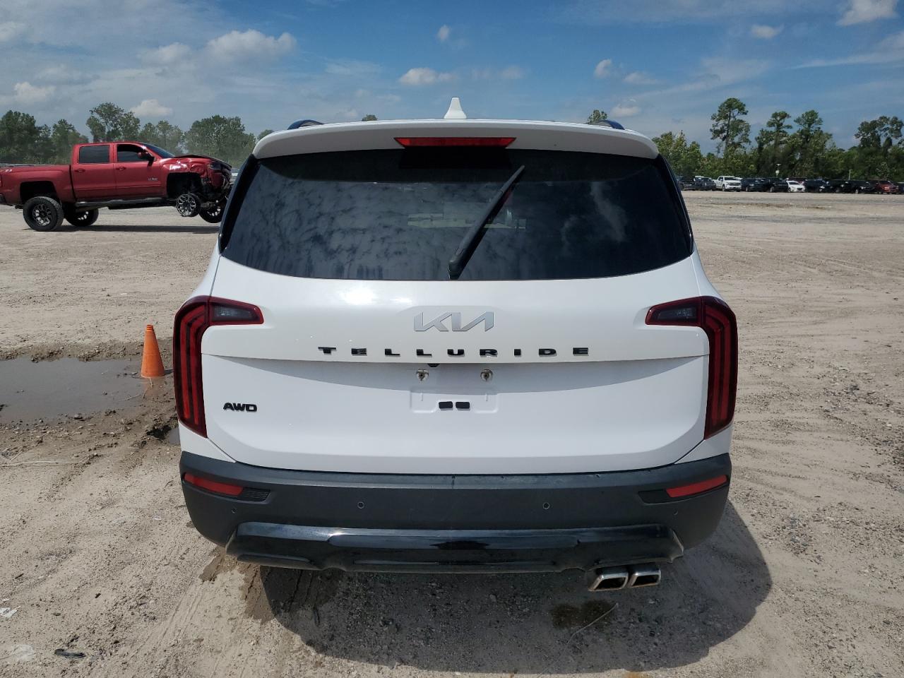 2022 Kia Telluride Ex VIN: 5XYP3DHC7NG255872 Lot: 69701484