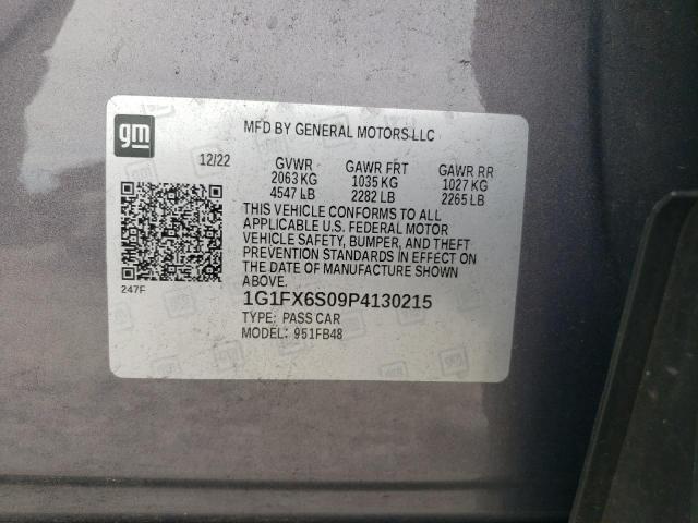 1G1FX6S09P4130215 Chevrolet Bolt EV 2L 12