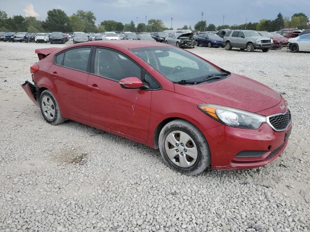  KIA FORTE 2016 Czerwony