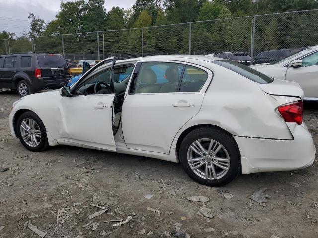  INFINITI G37 2013 Білий