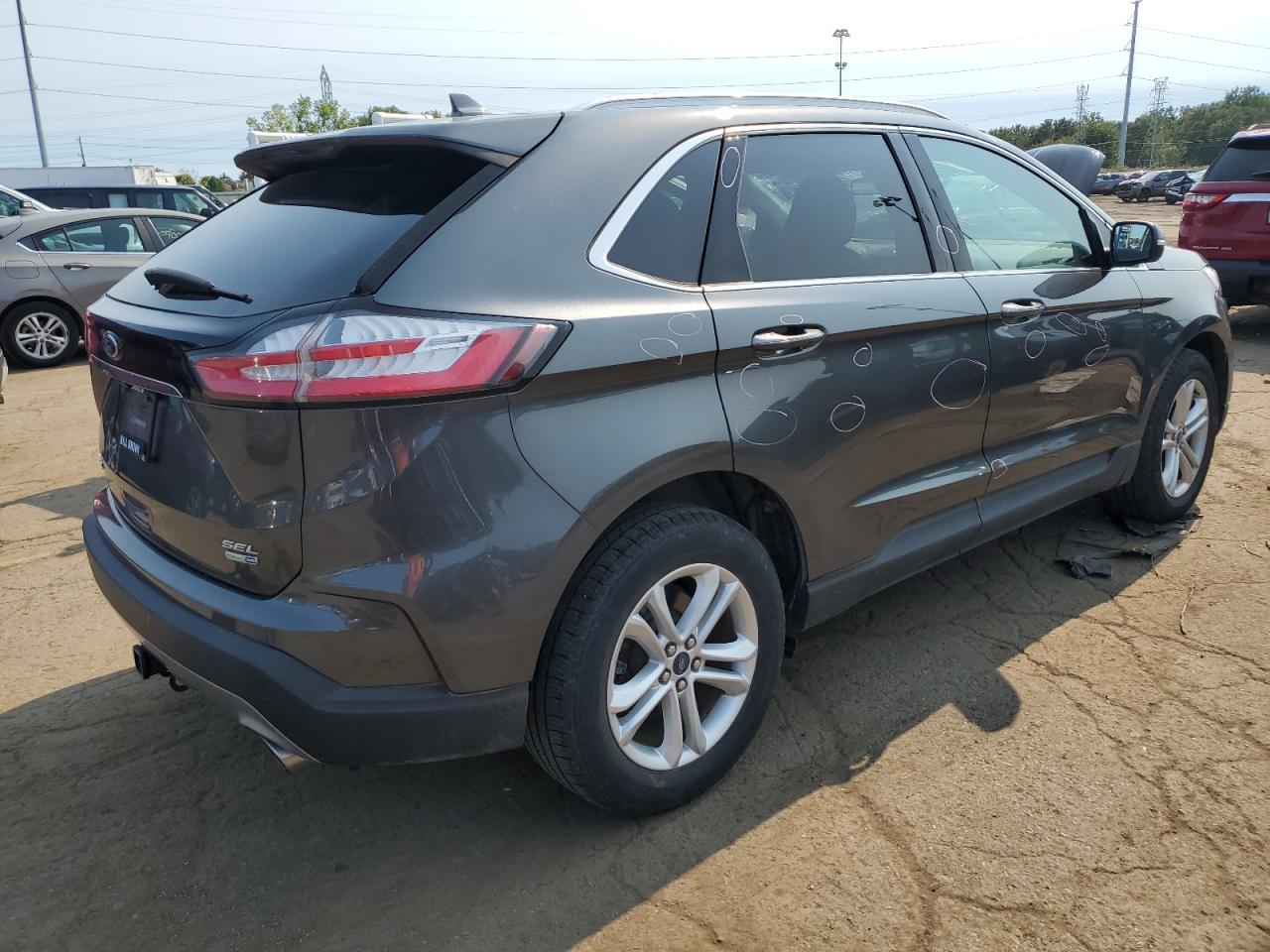 2019 Ford Edge Sel VIN: 2FMPK4J96KBC60364 Lot: 70264754