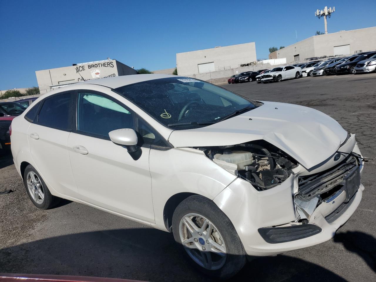 2018 Ford Fiesta Se VIN: 3FADP4BJXJM121875 Lot: 72733174