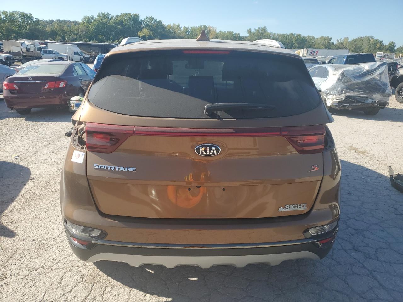 2020 Kia Sportage S VIN: KNDP6CACXL7714270 Lot: 71299244