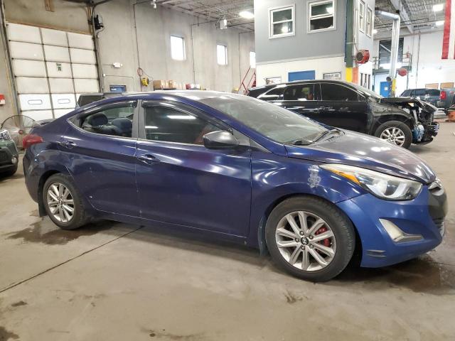  HYUNDAI ELANTRA 2014 Granatowy