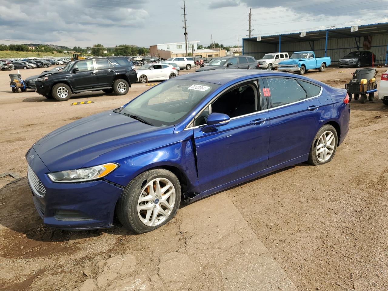 VIN 1FA6P0H74F5126273 2015 FORD FUSION no.1