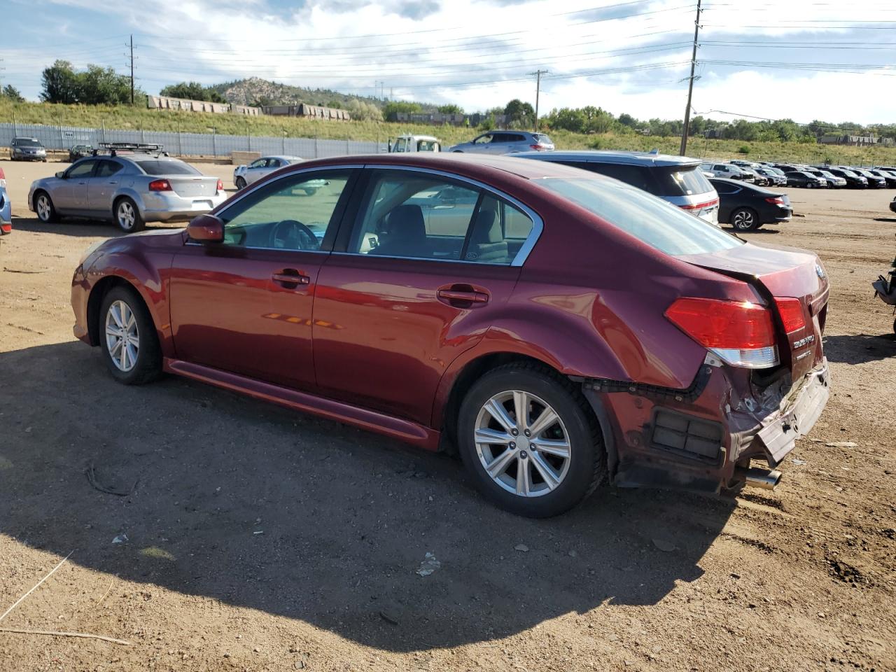 2011 Subaru Legacy 2.5I Premium VIN: 4S3BMBG66B3260035 Lot: 70518634