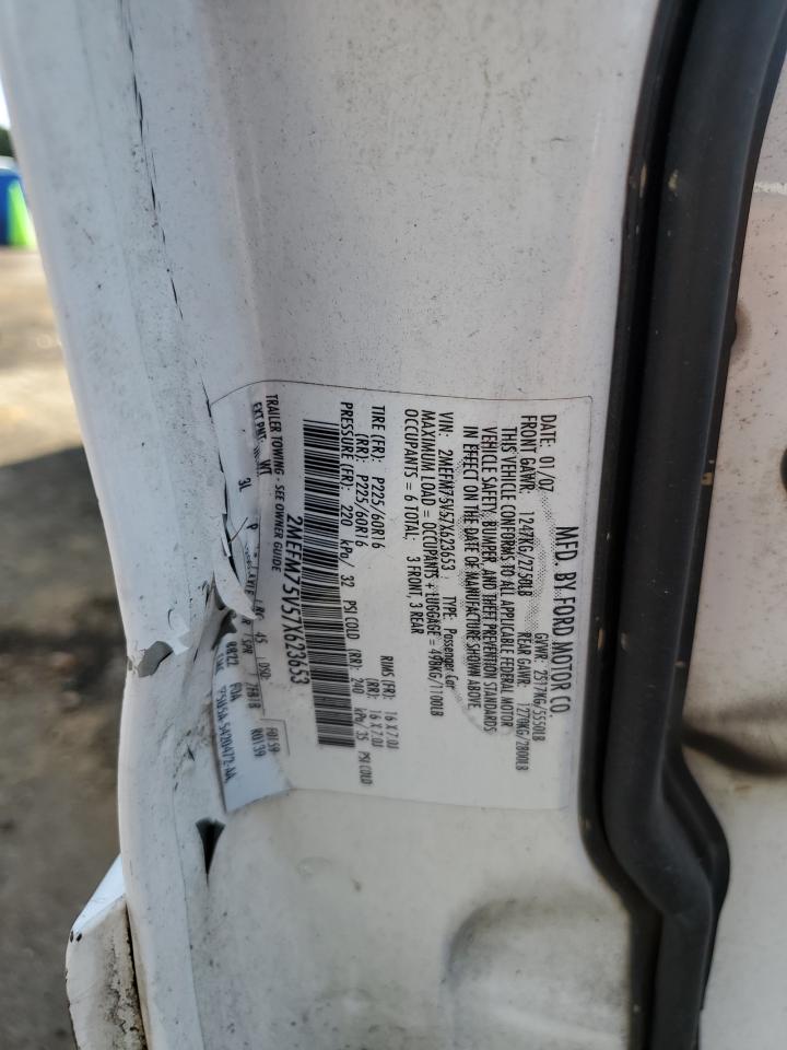 2MEFM75V57X623653 2007 Mercury Grand Marquis Ls