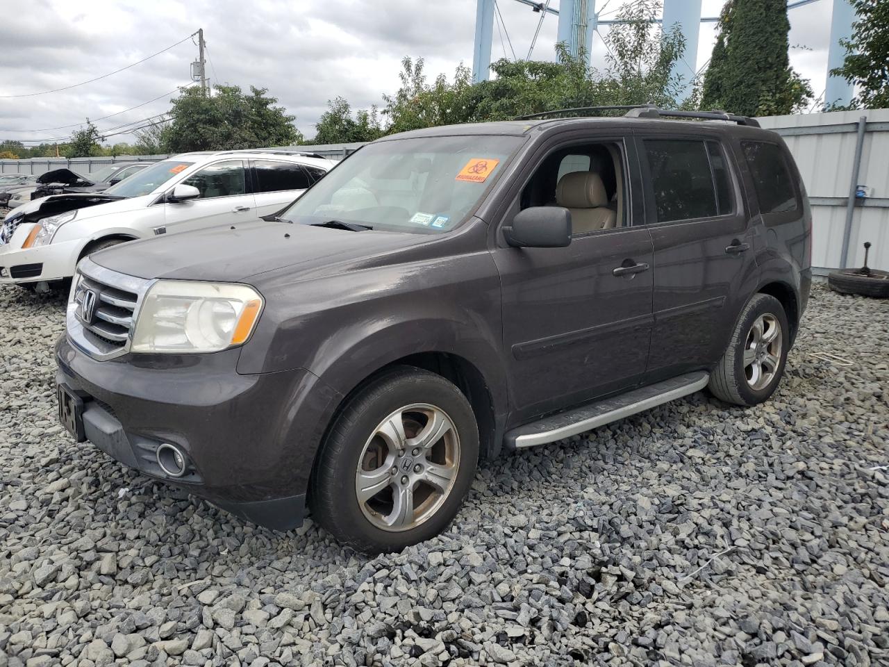 2012 Honda Pilot Exl VIN: 5FNYF4H58CB080937 Lot: 71447884