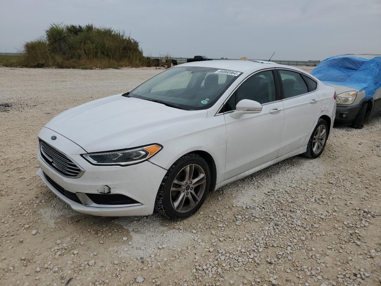 2018 Ford Fusion Se VIN: 3FA6P0HD7JR185331 Lot: 66860964