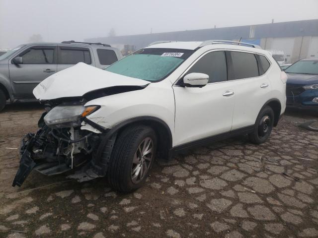 2014 Nissan Rogue S продається в Woodhaven, MI - Front End