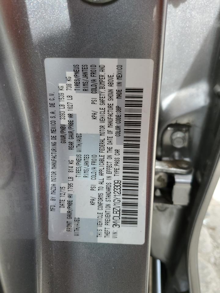 3MYDLBZV1GY123309 2016 Toyota Scion Ia