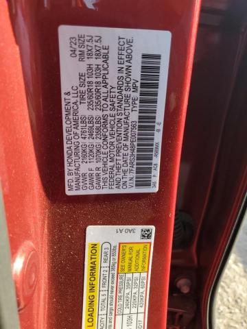 7FARS3H48PE007563 Honda CRV CR-V EX 12