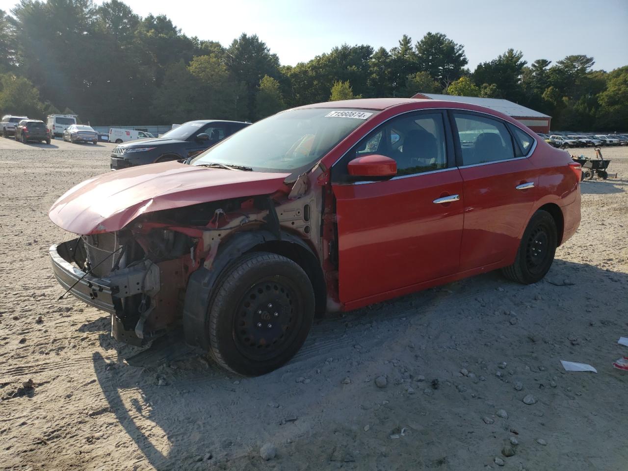 2017 Nissan Sentra S VIN: 3N1AB7AP8HY323123 Lot: 71560874