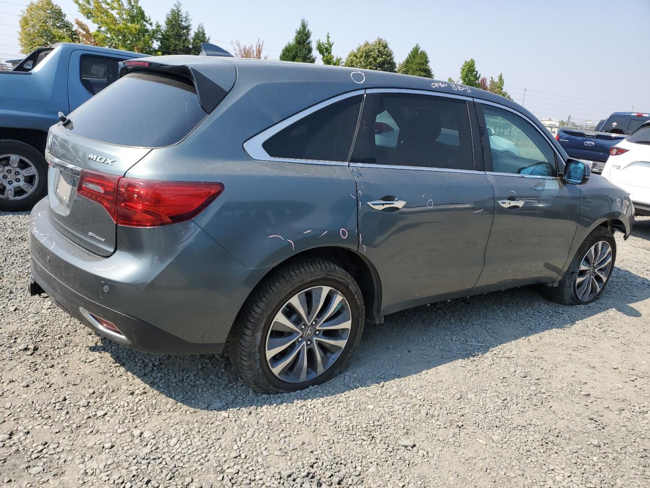 2014 Acura Mdx Technology VIN: 5FRYD4H49EB040154 Lot: 68878484