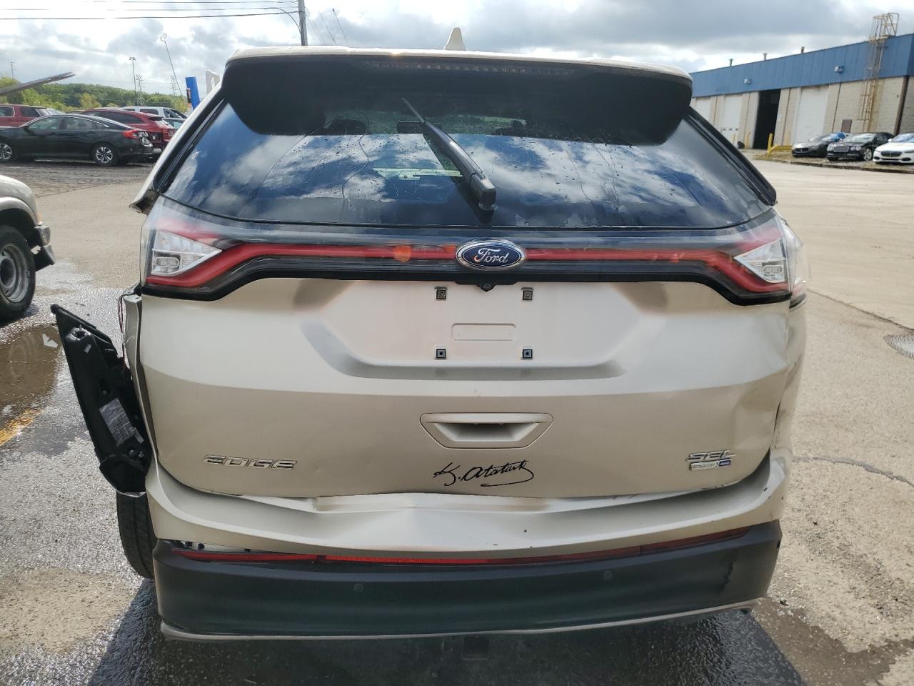 2017 Ford Edge Sel VIN: 2FMPK4J96HBC62169 Lot: 73053244