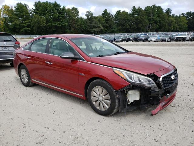  HYUNDAI SONATA 2016 Czerwony