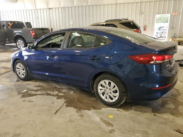  HYUNDAI ELANTRA 2018 Granatowy