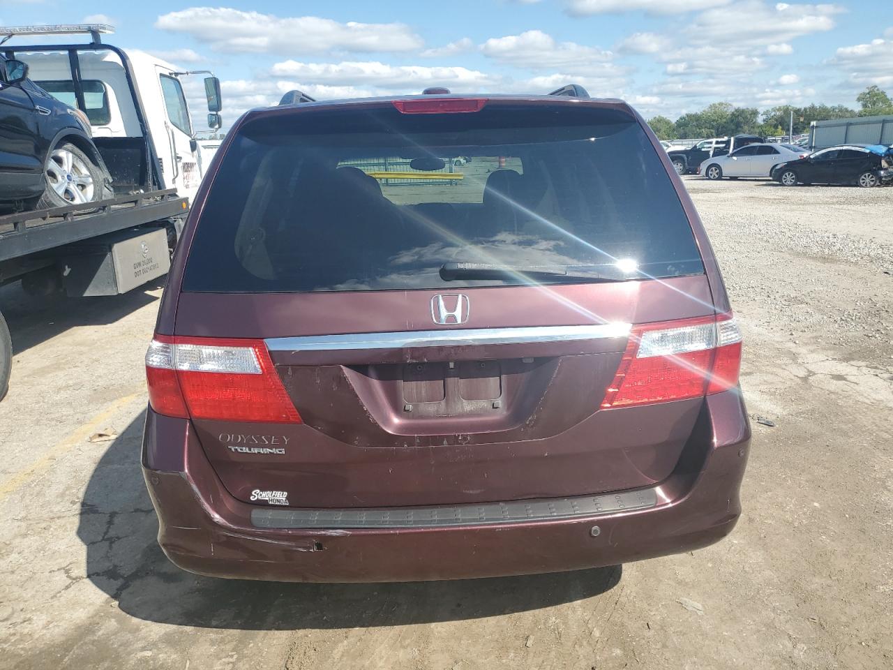 2007 Honda Odyssey Touring VIN: 5FNRL38867B045417 Lot: 72971804