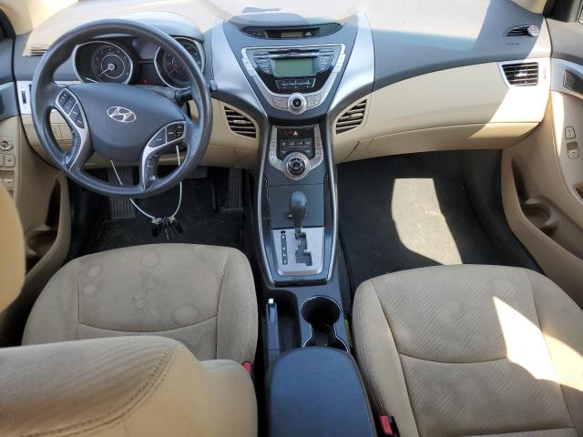  HYUNDAI ELANTRA 2013 Czerwony