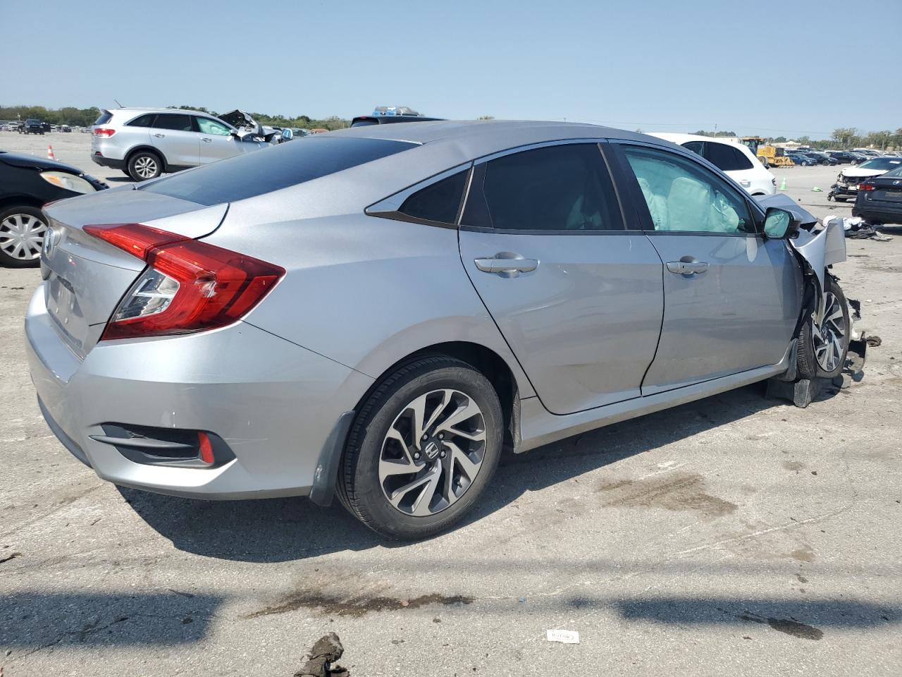 VIN 19XFC2F75GE210855 2016 HONDA CIVIC no.3