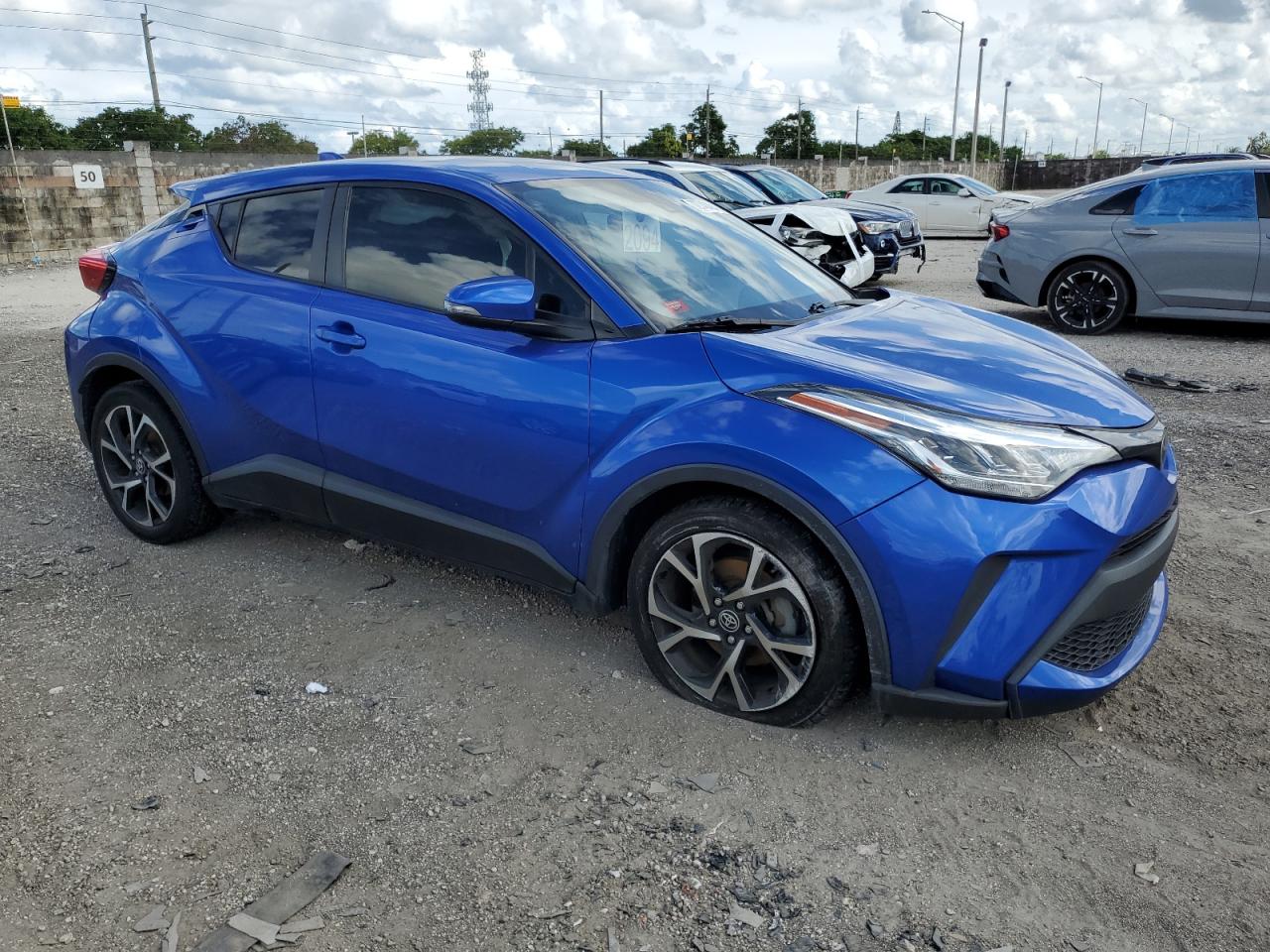 VIN JTNKHMBX7L1092737 2020 TOYOTA C-HR no.4