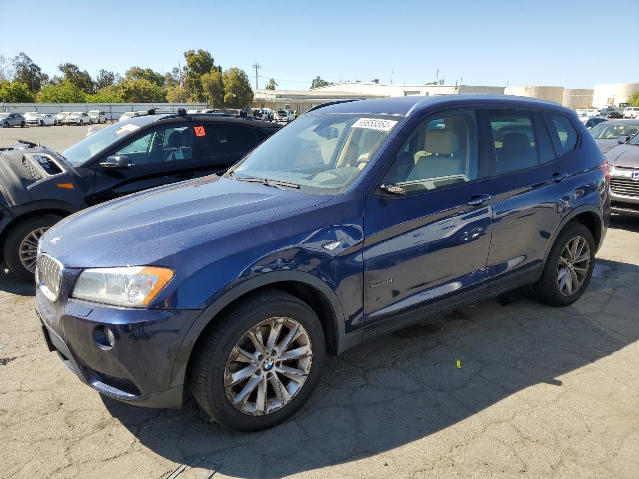 VIN 5UXWX9C51E0D43877 2014 BMW X3 no.1