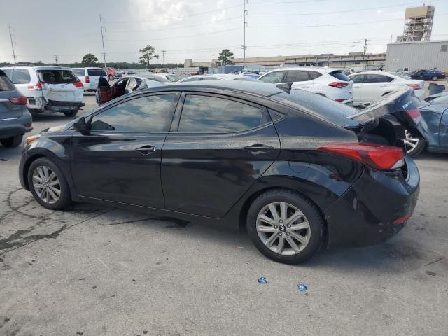 Sedans HYUNDAI ELANTRA 2014 Czarny