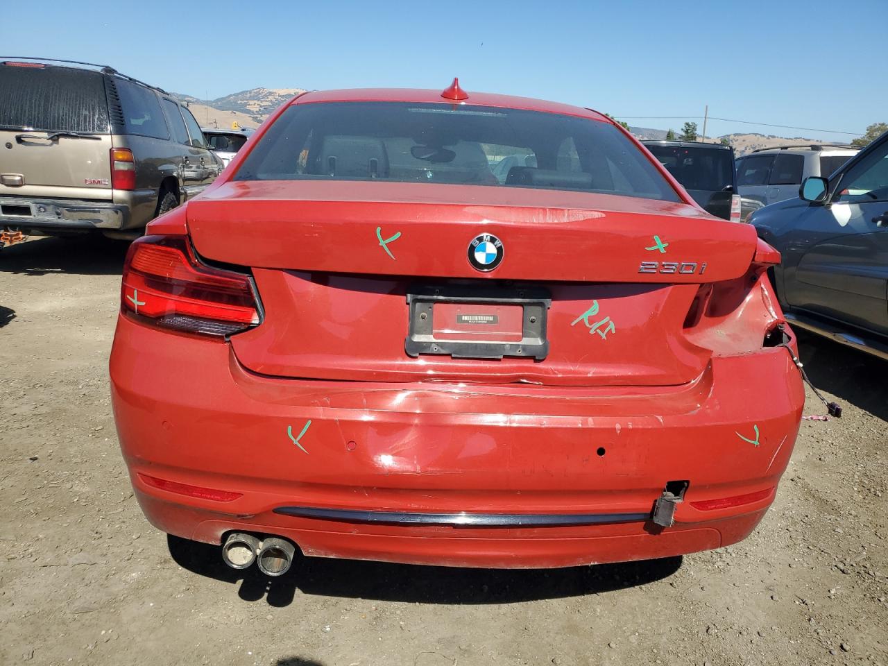 2018 BMW 230I VIN: WBA2J1C5XJVB98593 Lot: 68951274