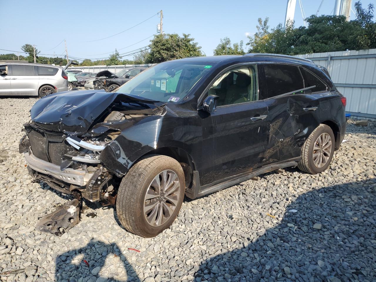 2016 Acura Mdx Technology VIN: 5FRYD4H42GB021898 Lot: 71530754